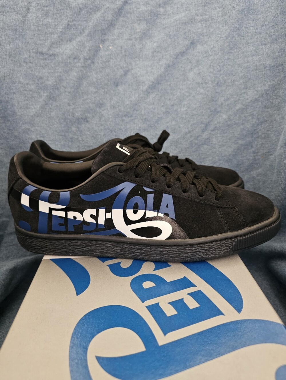 Puma Suede x Pepsi 50th Anniversary Limited Edition Sneakers Men's US 8.5 BNIB